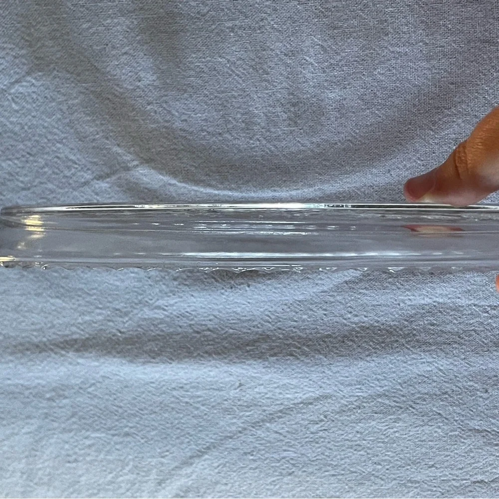 Vintage Viking Crystal Glass Prelude Relish Dish